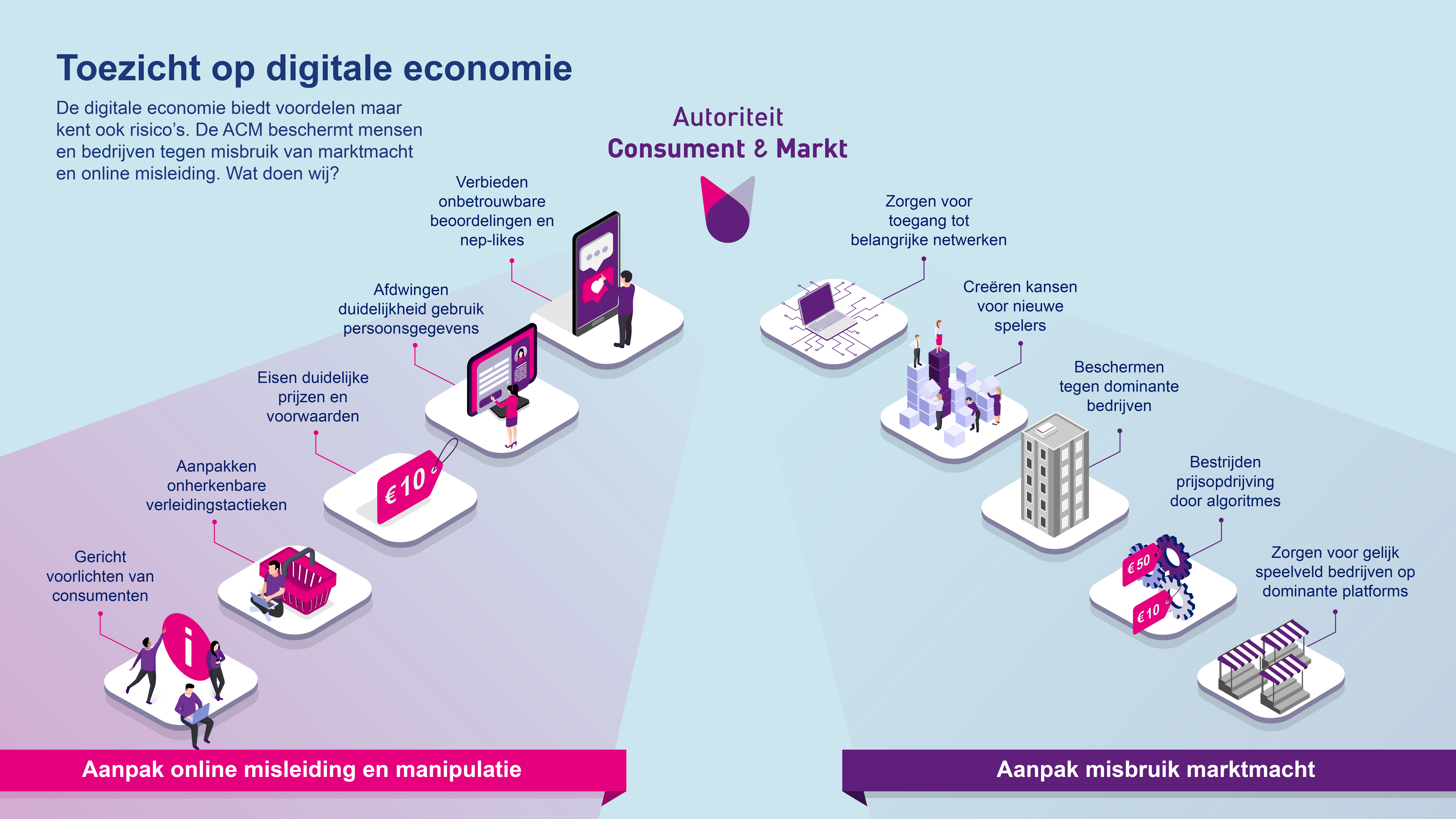 Infographic digitale economie